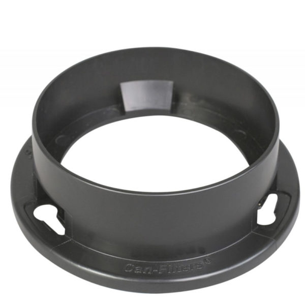 Can Flange 125mm (Plastic)