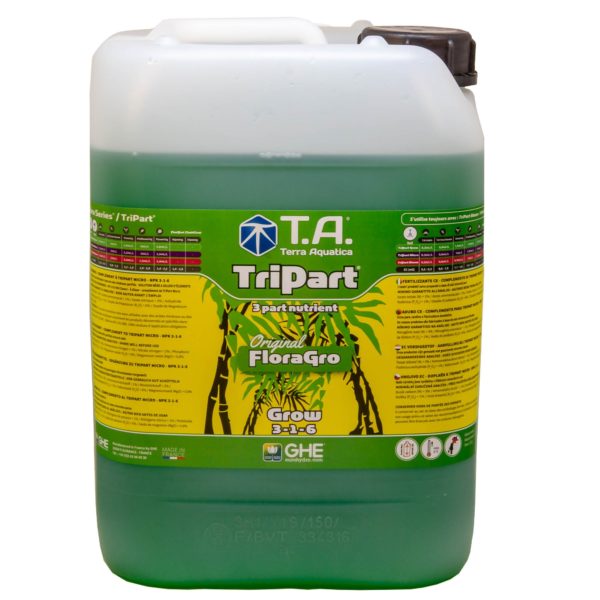 TA TriPart Grow 10L (GHE Flora Gro)